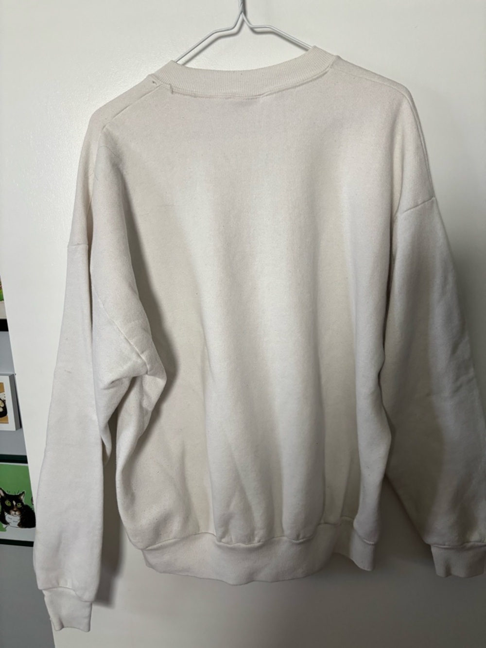 Vintage Autumnal Grandmacore Cozy Chunky Crewneck Sweatshirt XL - Picture 8 of 9